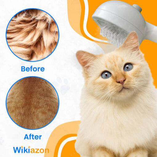 Before and After use Cat Steam Brush (White pro 2024)