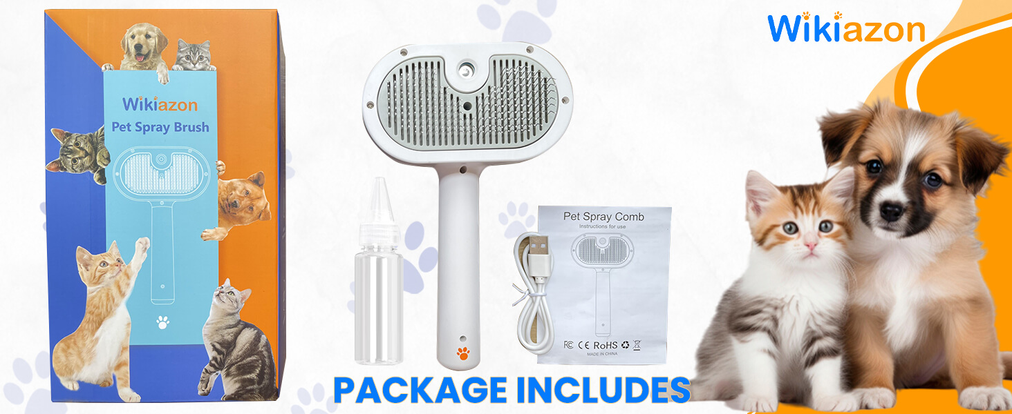 Package includes Cat Steam Brush (White pro 2024)