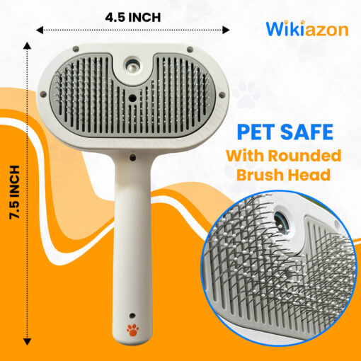 Size of Cat Steam Brush (White pro 2024)