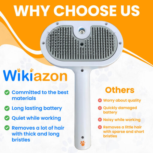 Why choose Wikiazon and Cat Steam Brush (White pro 2024)